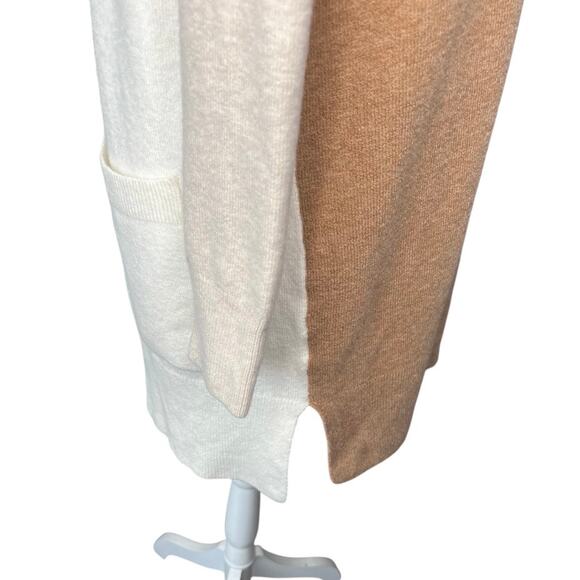 Madewell cream knit cardigan sweater neutral minimalist cozy fall scandi girl - Picture 4 of 8